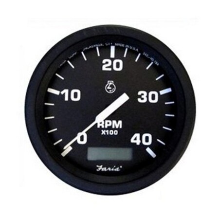 Aftermarket 12 Volt Tachometer Hour Meter Alternator for Faria Pulsed 04000 RPM TD5157